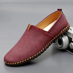Men's Classic Leather Loafers Comfortable Everyday Smart Casual Shoes