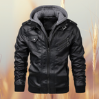 Men's Biker Leather Jacket Stylish Durable Comfortable Casual Smart