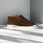 Men's Suede Slip On Loafers Casual Smart Comfort Shoes