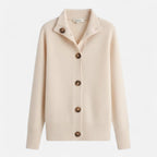 Women's Knit Stand-Collar Short Coat