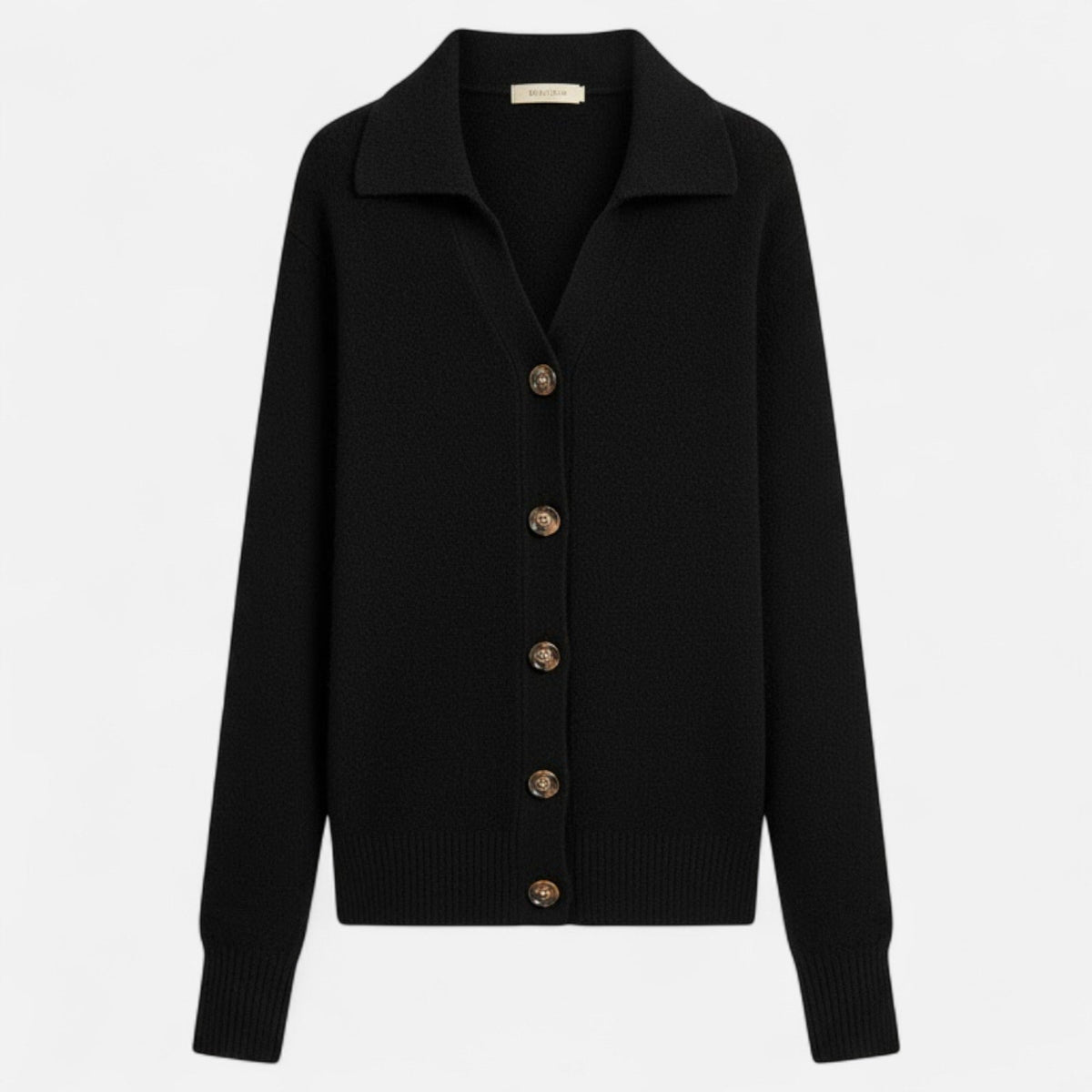 Women's Knit Stand-Collar Short Coat