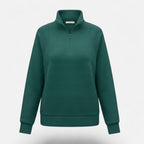 Women's Zipper Stand-Collar Knit Sweaters