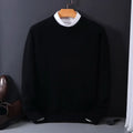 Men's Soft Knit Crew Neck Sweater Soft Refined Knit