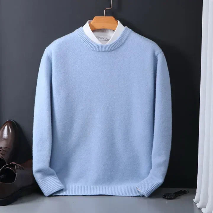 Men's Soft Knit Crew Neck Sweater Soft Refined Knit