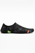 Men's Water Shoes with Flexible Sole and Printed Upper