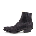 Men's Leather Cowboy Boots Pointed Toe Western Ankle Style