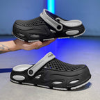 Men's Breathable Ergonomic Clogs Lightweight Slip On Shoes