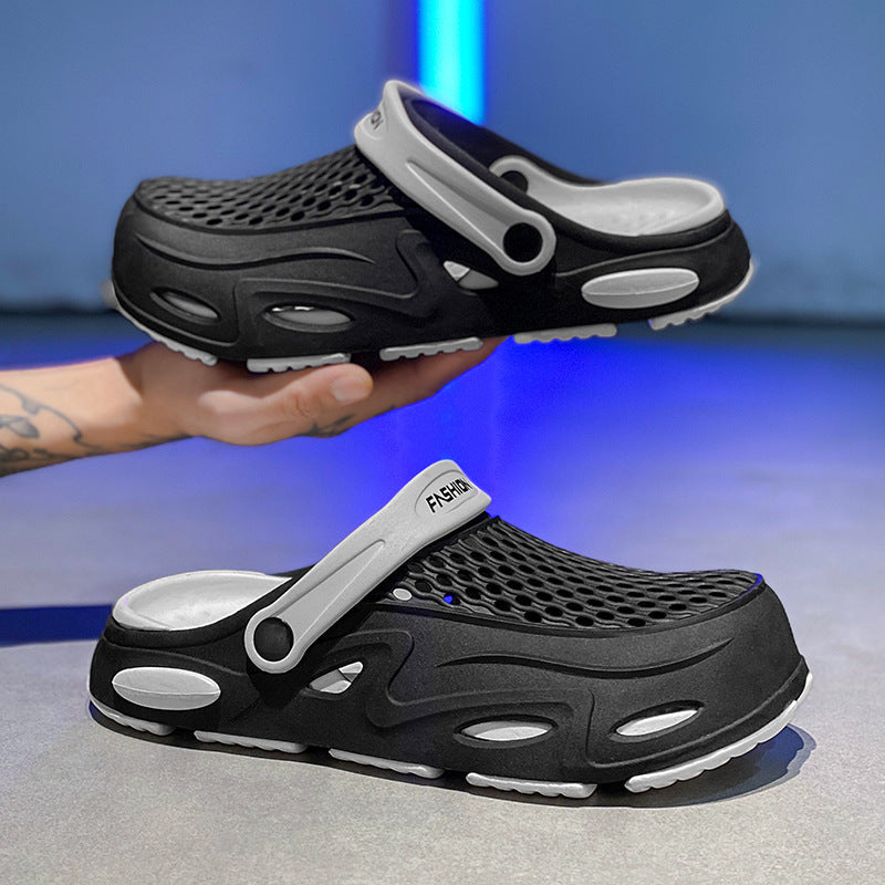 Men's Breathable Ergonomic Clogs Lightweight Slip On Shoes
