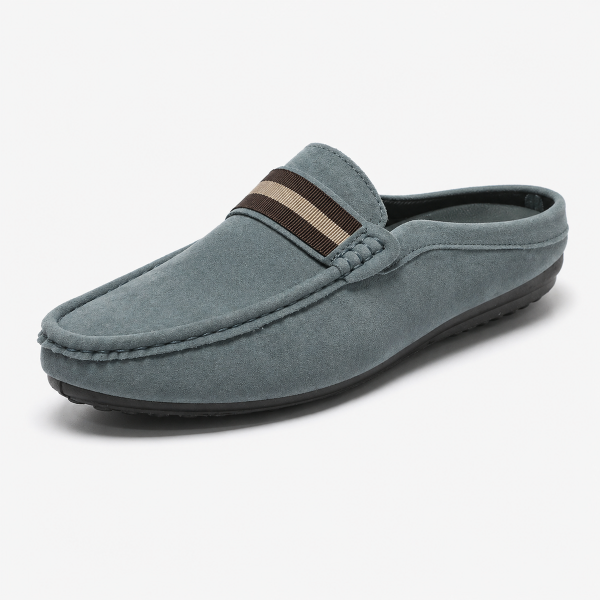 Men's Open Heel Loafer Slip On Comfort Casual Shoes