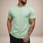 Men's Slim Fit Crew Neck Essential Cotton T Shirt