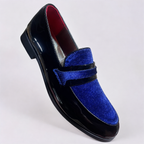 Men's Slip On Loafers with Suede Details Smart Casual