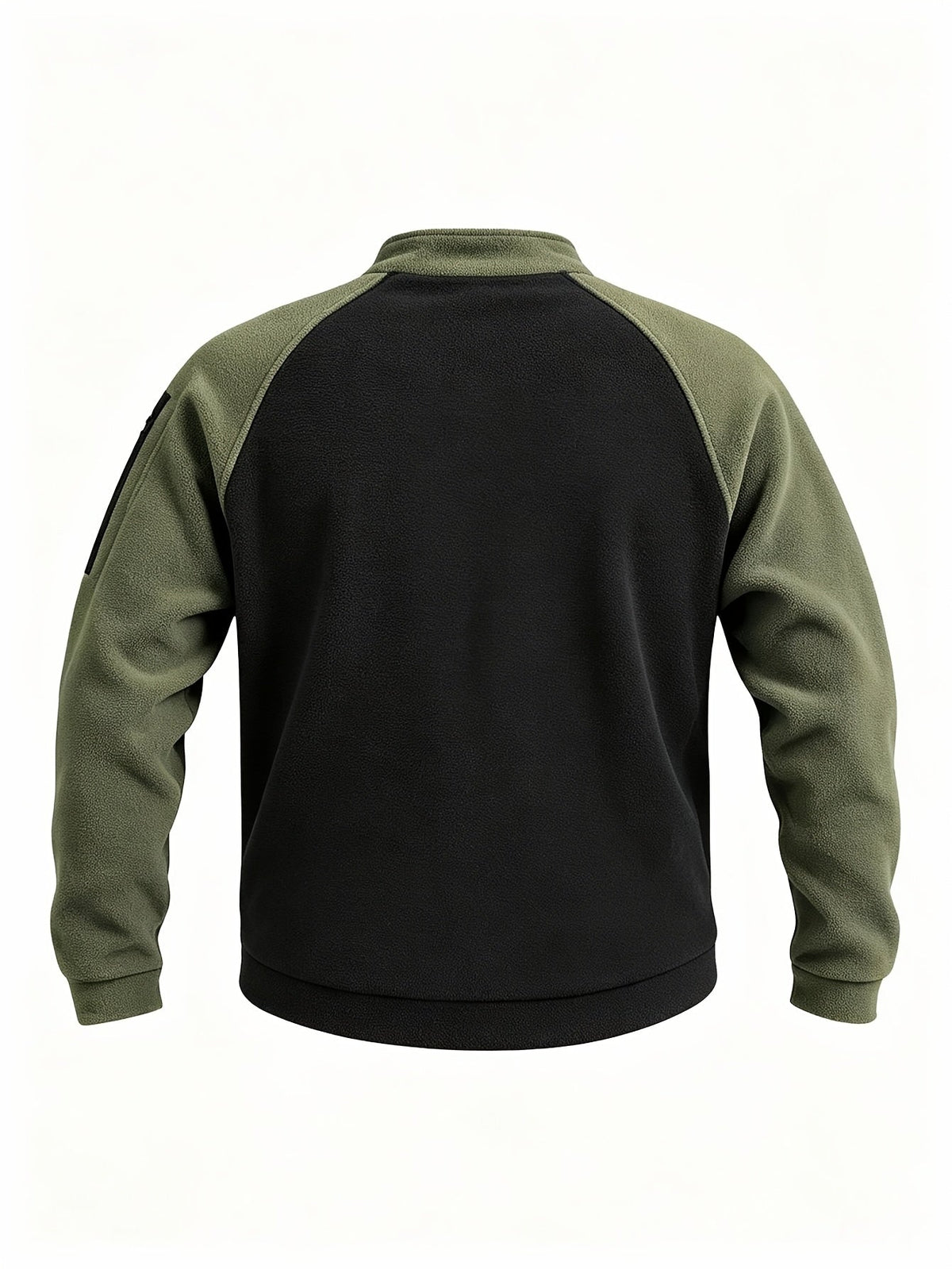 Women's Cold-Weather Plush Knit Sweater with Zip Accent