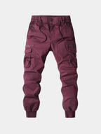 Men's Cargo Jogger Multi Pocket Streetwear Utility Trousers