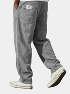 Men's Relaxed Corduroy Trousers Drawstring Everyday Fit