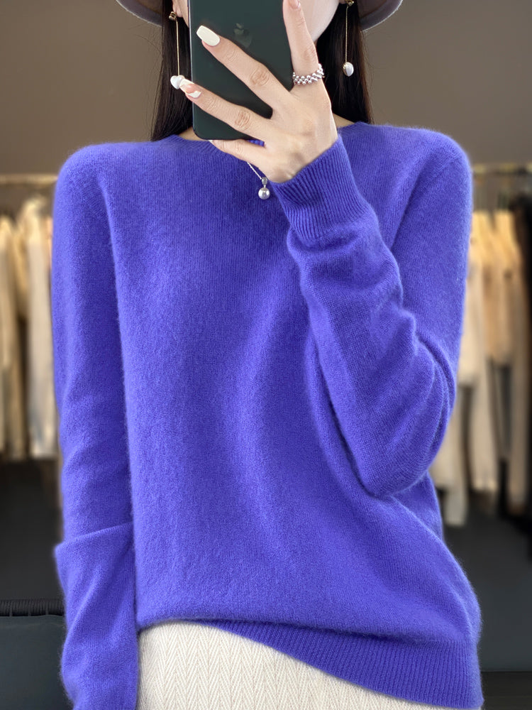 Women's Relaxed Fit Knit Pullover Sweater