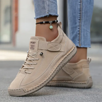 Women's Orthopedic Leather Sneakers Everyday Comfort