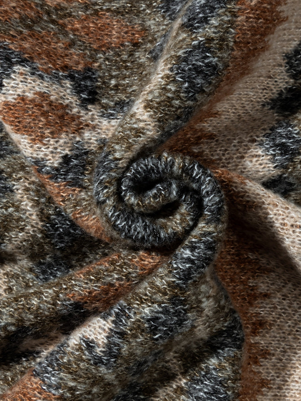Women's Relaxed Nordic-Pattern Knit Sweater