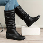 Women's Knee High Boots in Brown