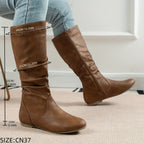 Women's Knee High Boots in Brown
