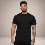 Men's Slim Fit Crew Neck Essential Cotton T Shirt