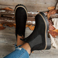 Women's Chelsea Platform Ankle Boots