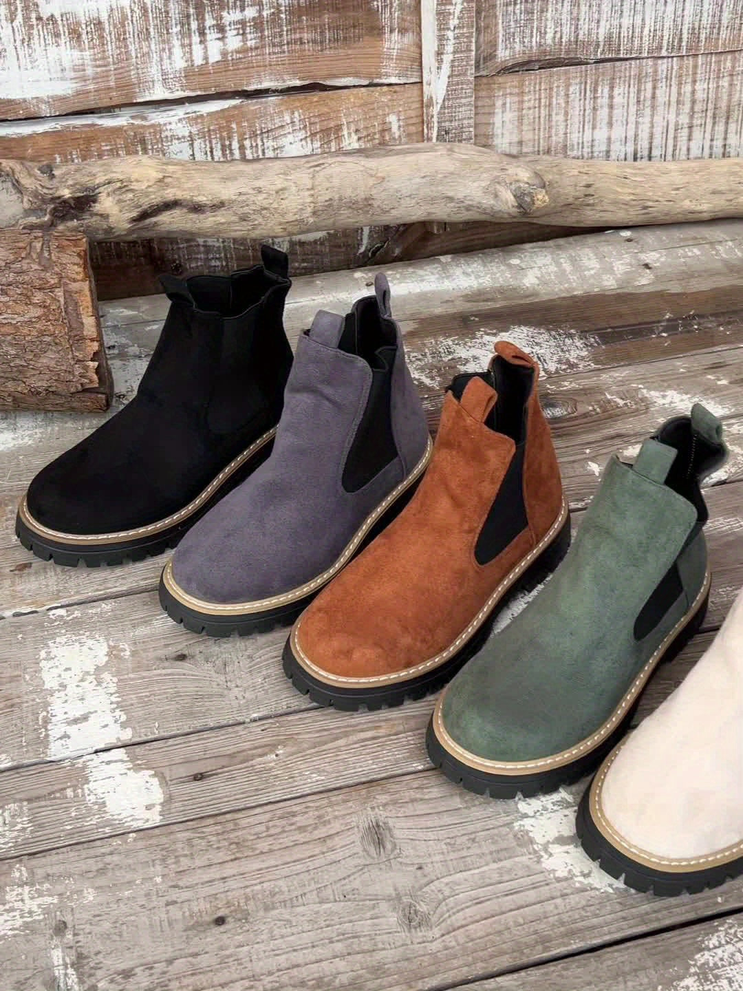 Women's Chelsea Platform Ankle Boots