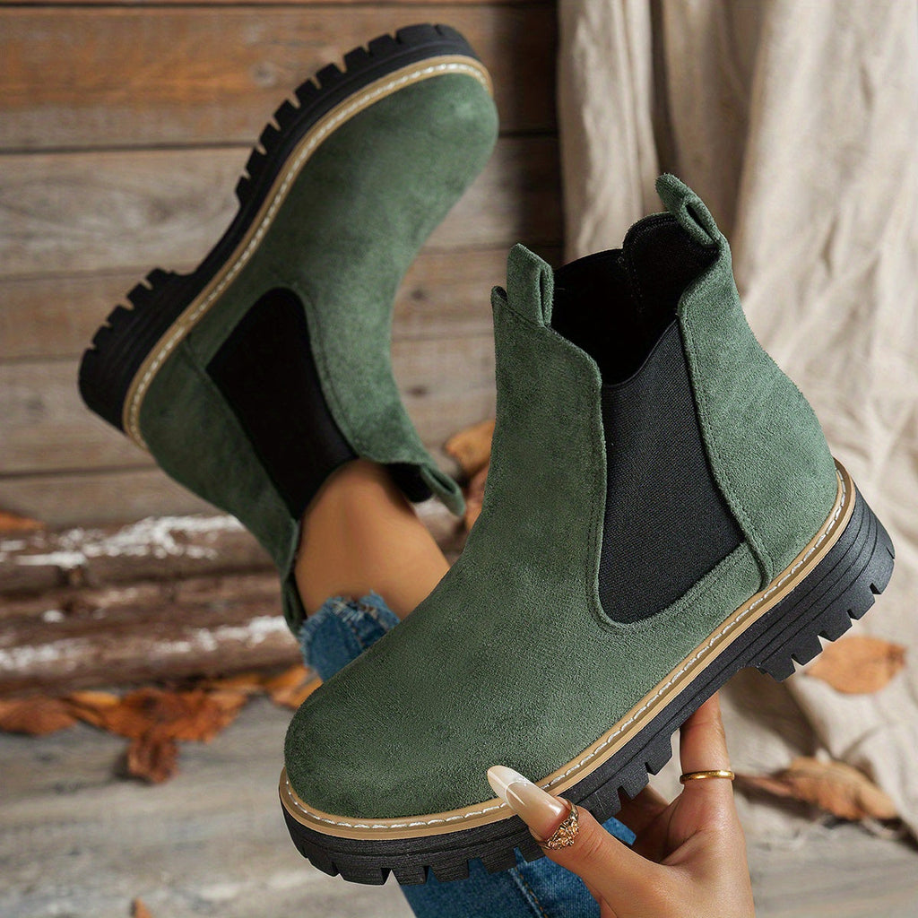 Women's Chelsea Platform Ankle Boots