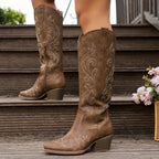 Women's Wide Calf Western Cowboy Boots