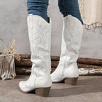 Women's Wide Calf Western Cowboy Boots