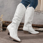 Women's Wide Calf Western Cowboy Boots