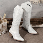 Women's Wide Calf Western Cowboy Boots