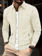 Men's Zip Up Shirt Comfortable Stylish Durable Versatile Smart