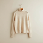 Women's Diamond Knit Turtleneck Sweater