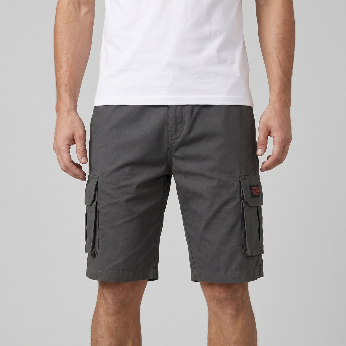 Men's Cargo Shorts Relaxed Fit Utility Pocket Casual Style