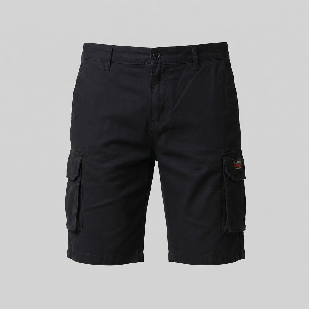 Men's Cargo Shorts Relaxed Fit Utility Pocket Casual Style