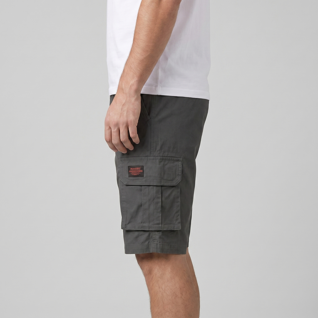 Men's Cargo Shorts Relaxed Fit Utility Pocket Casual Style