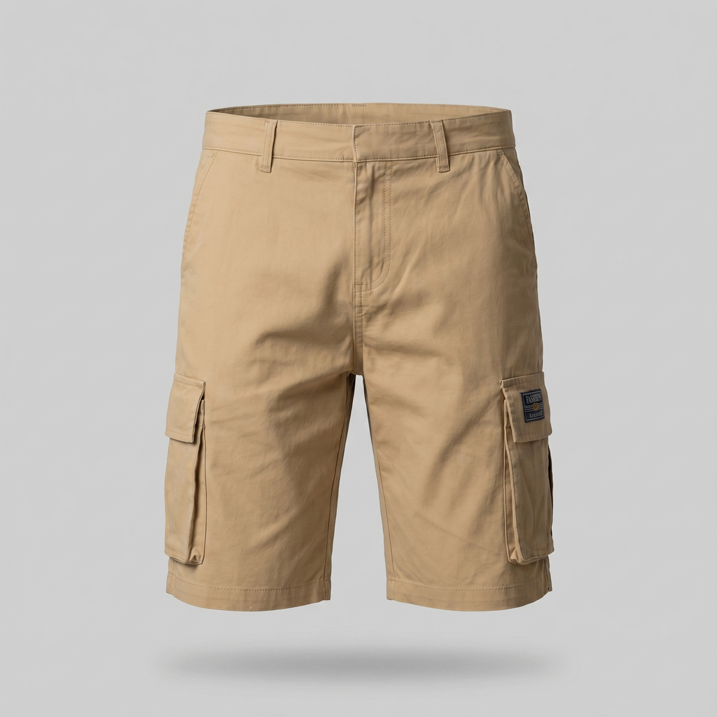 Men's Cargo Shorts Relaxed Fit Utility Pocket Casual Style