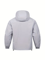 Men's Lightweight Hooded Sports Jacket Casual Long Sleeve Activewear