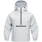 Men's Lightweight Hooded Sports Jacket Casual Long Sleeve Activewear