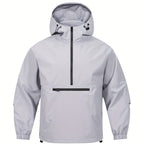 Men's Lightweight Hooded Sports Jacket Casual Long Sleeve Activewear