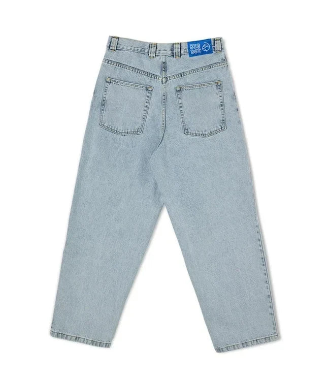 Men's Wide Leg Jeans Relaxed Fit Denim for Spring