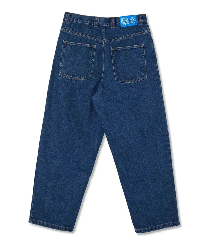 Men's Wide Leg Jeans Relaxed Fit Denim for Spring