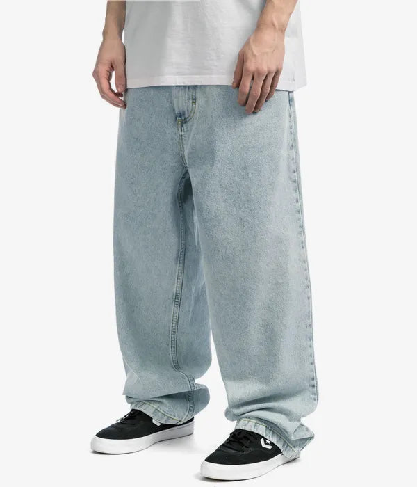 Men's Wide Leg Jeans Relaxed Fit Denim for Spring