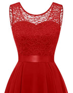 Women's Wedding Guest High-Low Elegant Dress