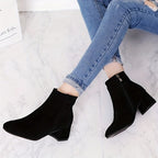 Women's Chelsea Ankle Boot with Block Heel