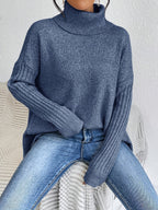 Women's Turtleneck Oversized Sweater