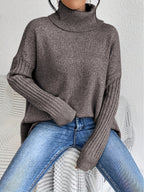 Women's Turtleneck Oversized Sweater