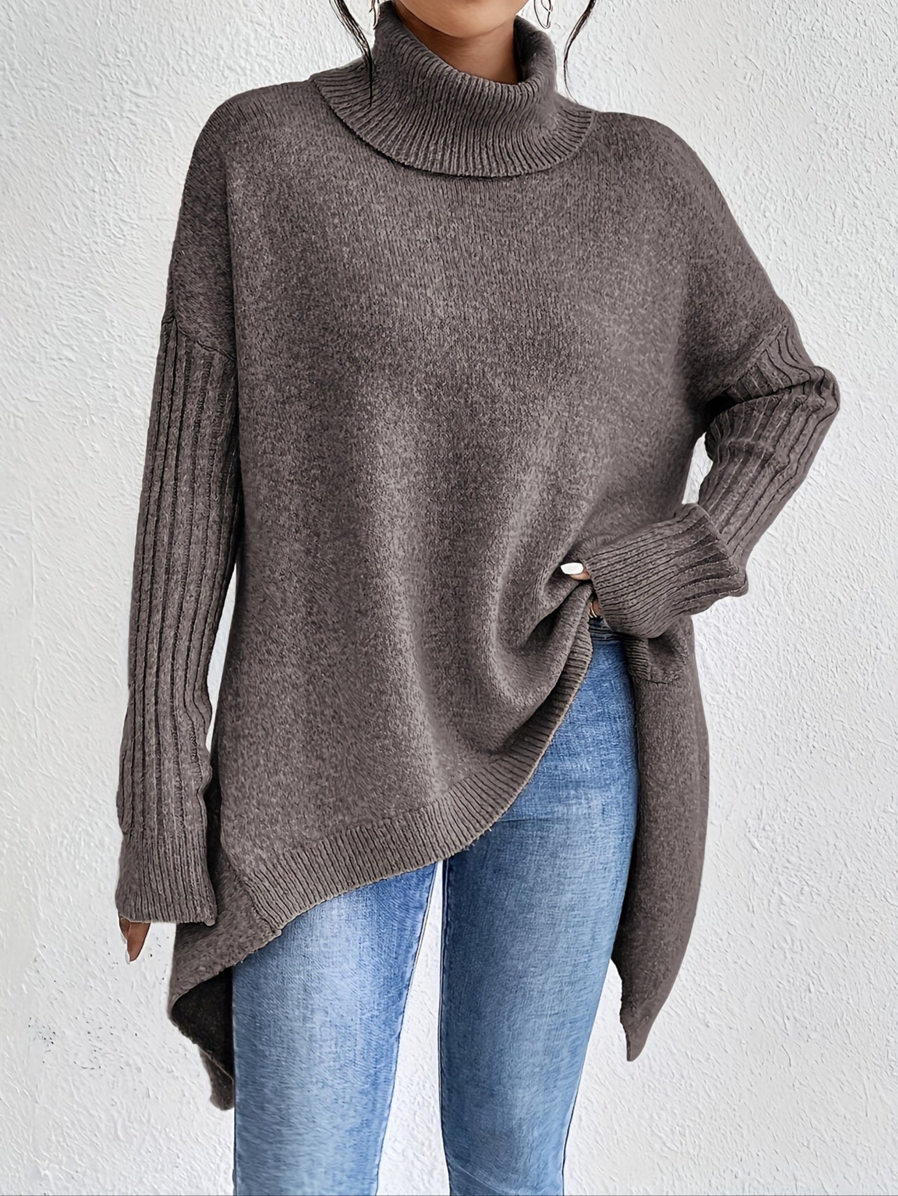 Women's Turtleneck Oversized Sweater