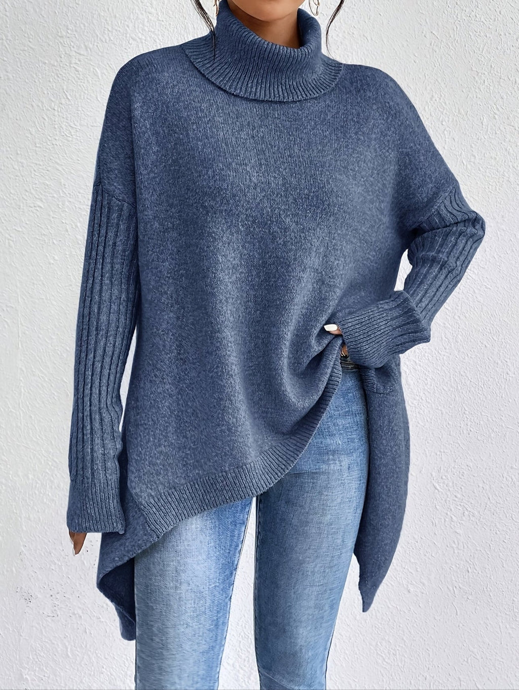Women's Turtleneck Oversized Sweater