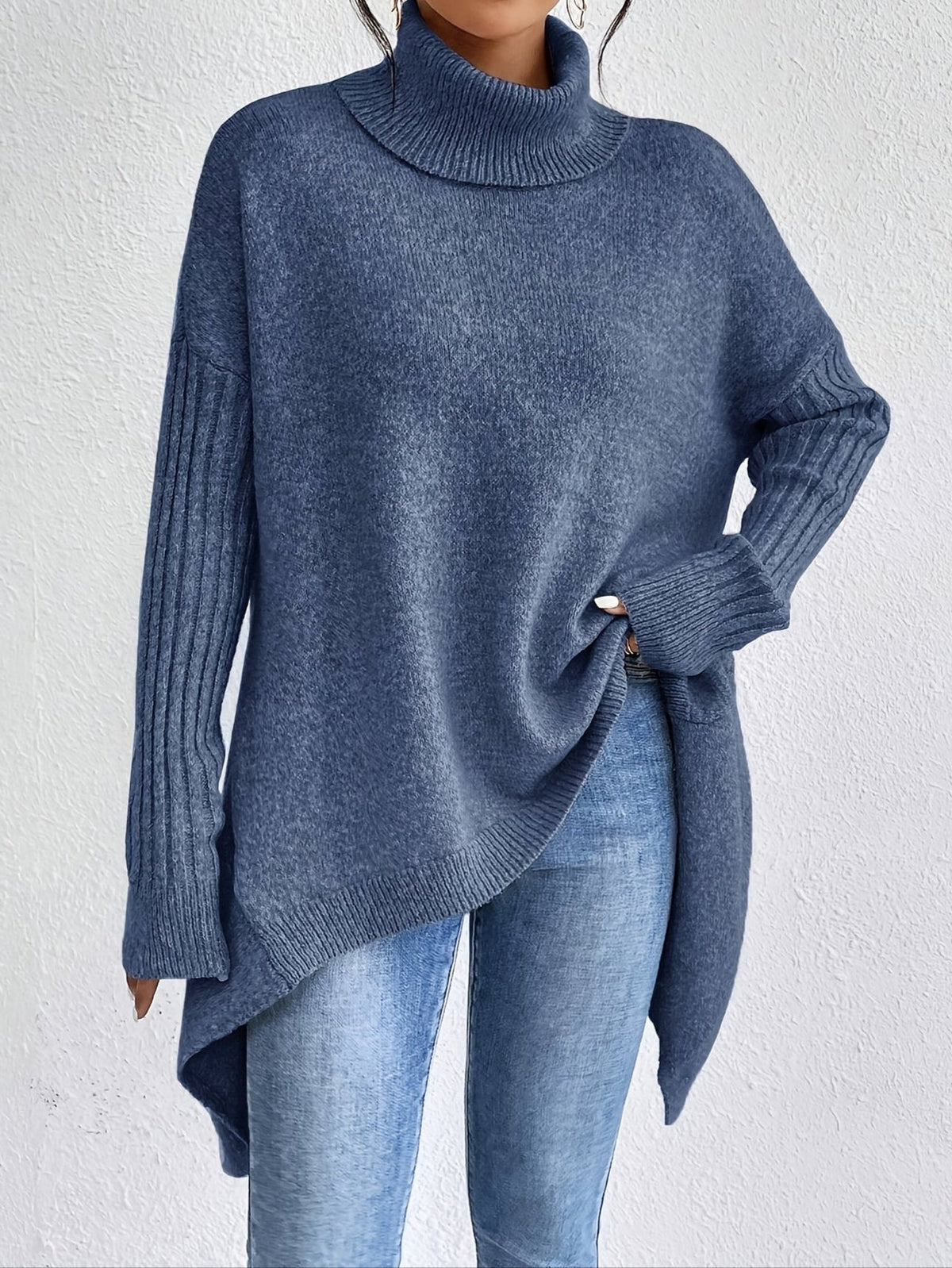 Women's Turtleneck Oversized Sweater